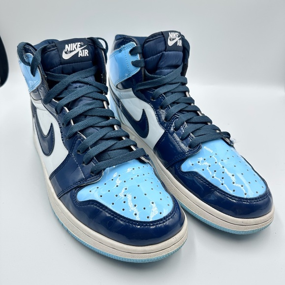 blue chill air jordan 1 retro high